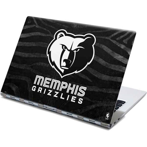 NBA Memphis Grizzlies Black Animal Print Yoga 910 2-in-1 14in Touch-Screen Skin